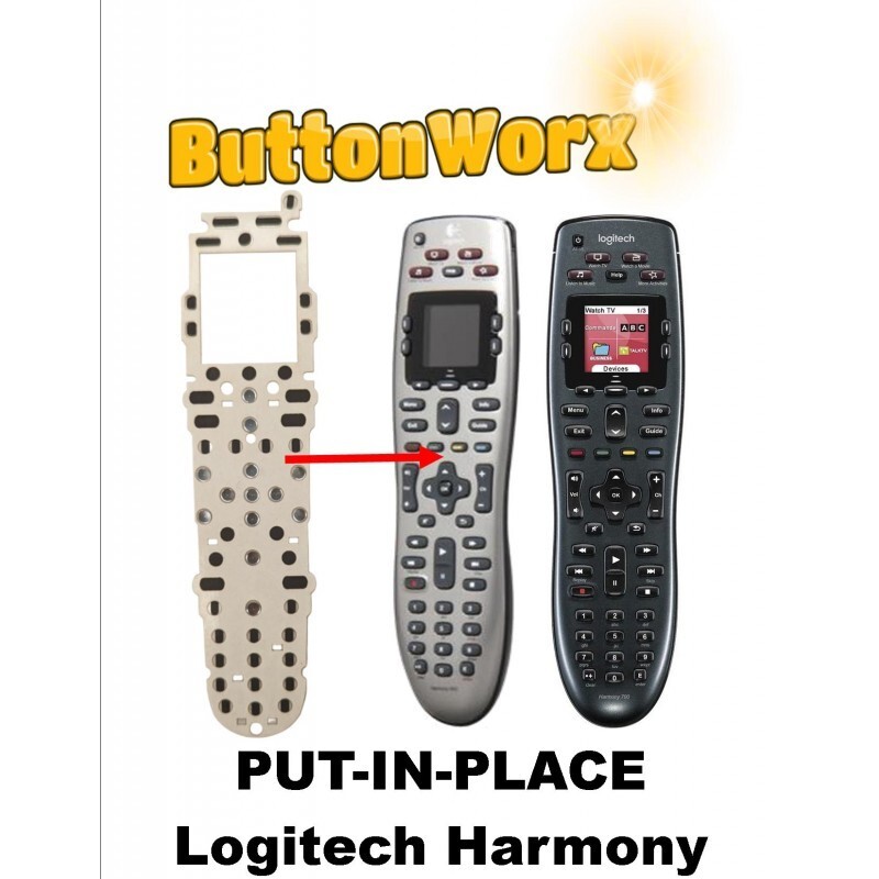 NEW KEYPAD REPAIR for Logitech Harmony 600 650 665 700 Remote Control