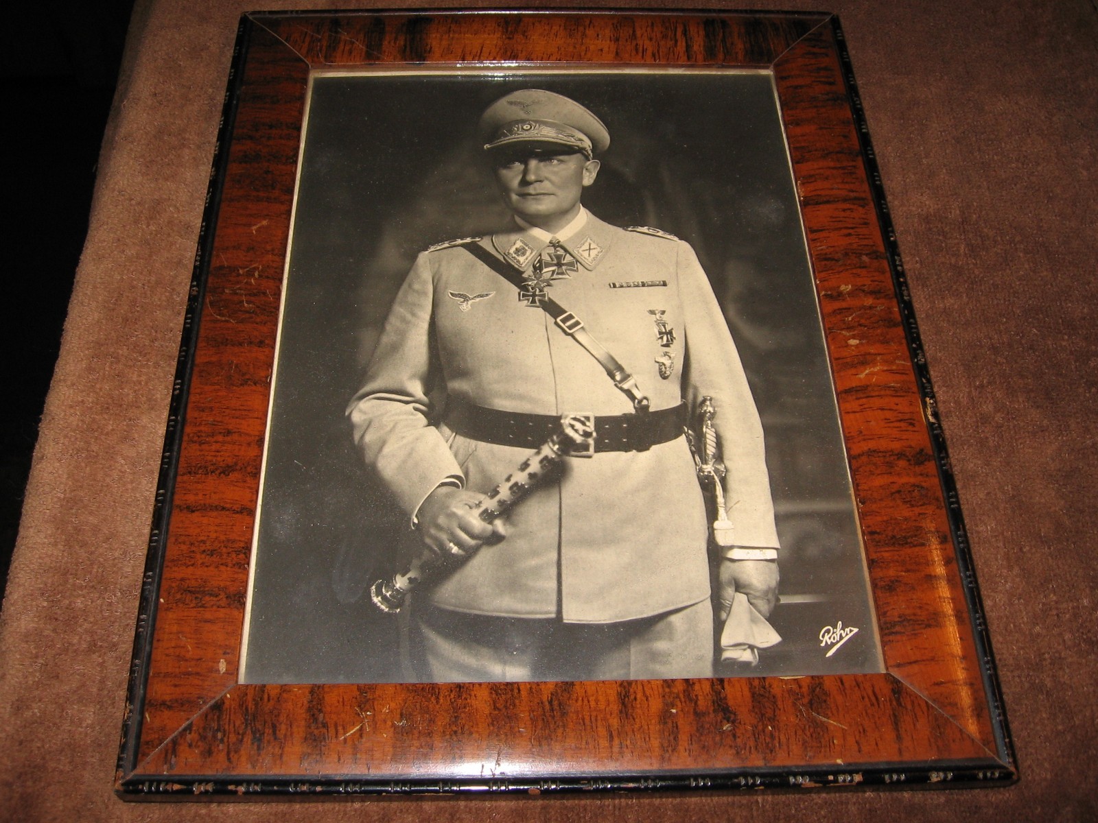 Rare Framed HG Photo