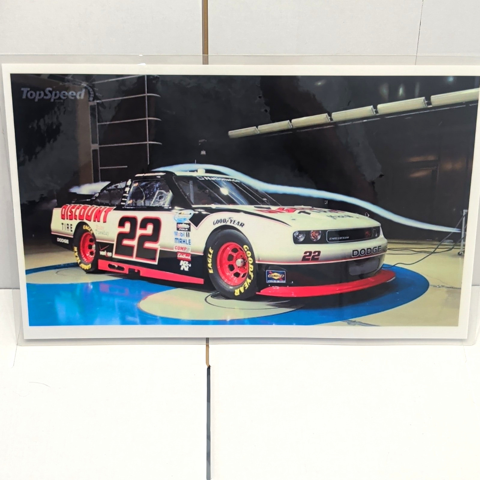 Dodge Challenger NASCAR Wind Tunnel Testing Penske Charger Factory Promo Lot 3