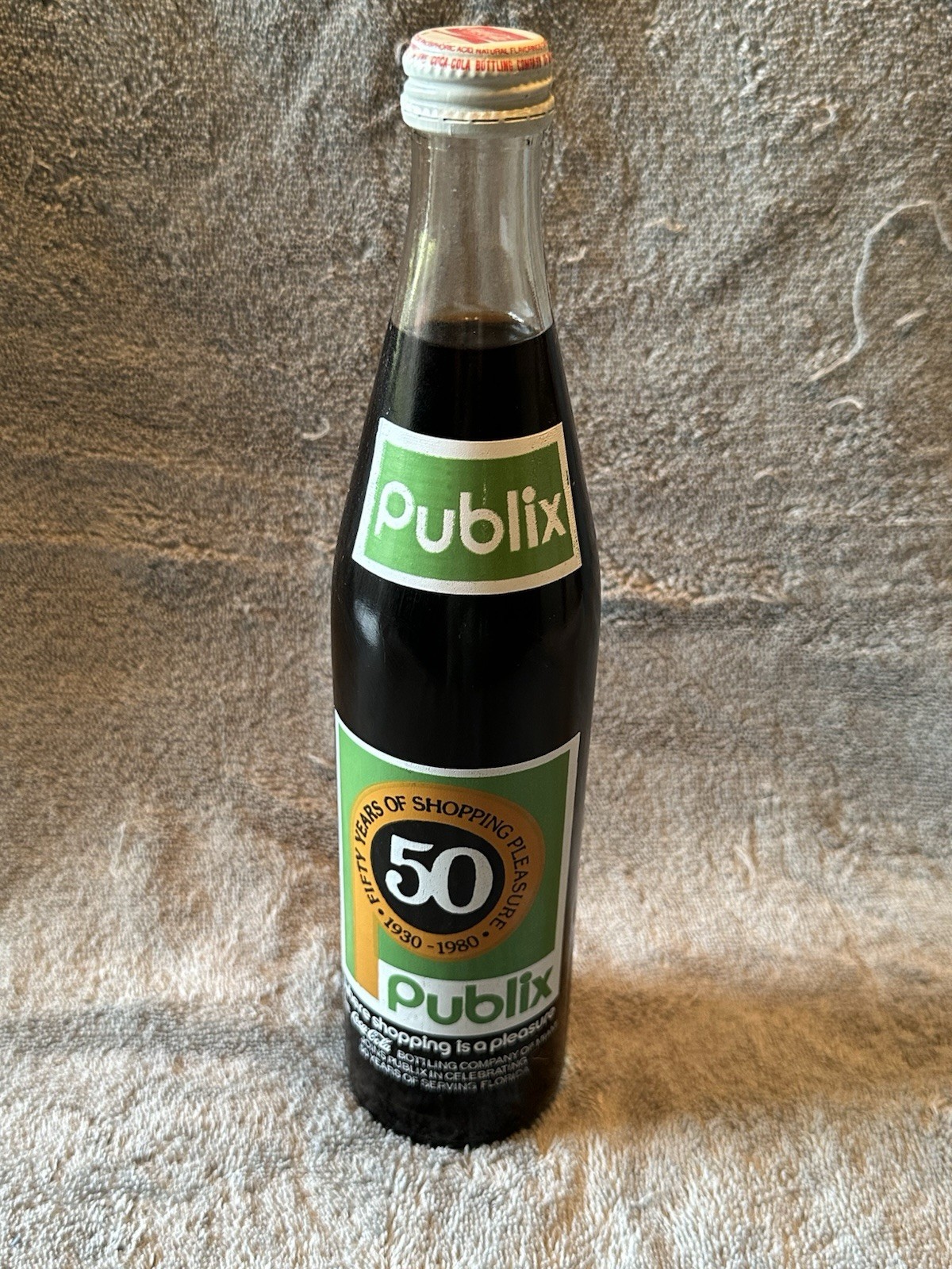 Publix 50th Anniversary Bottle (Made by Coke)