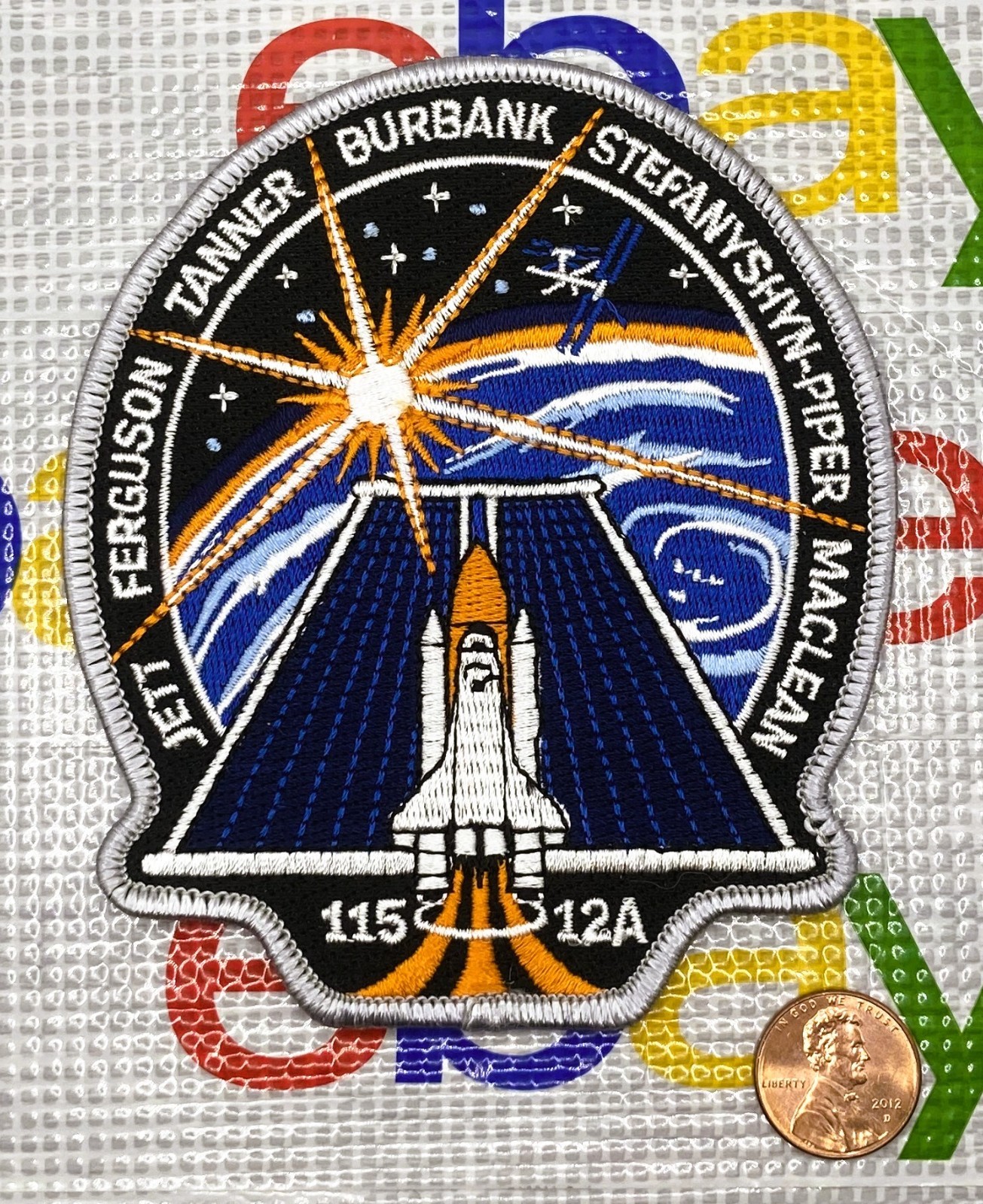 Patch - NASA - Space Shuttle Atlantis - STS-115 - 3.75\