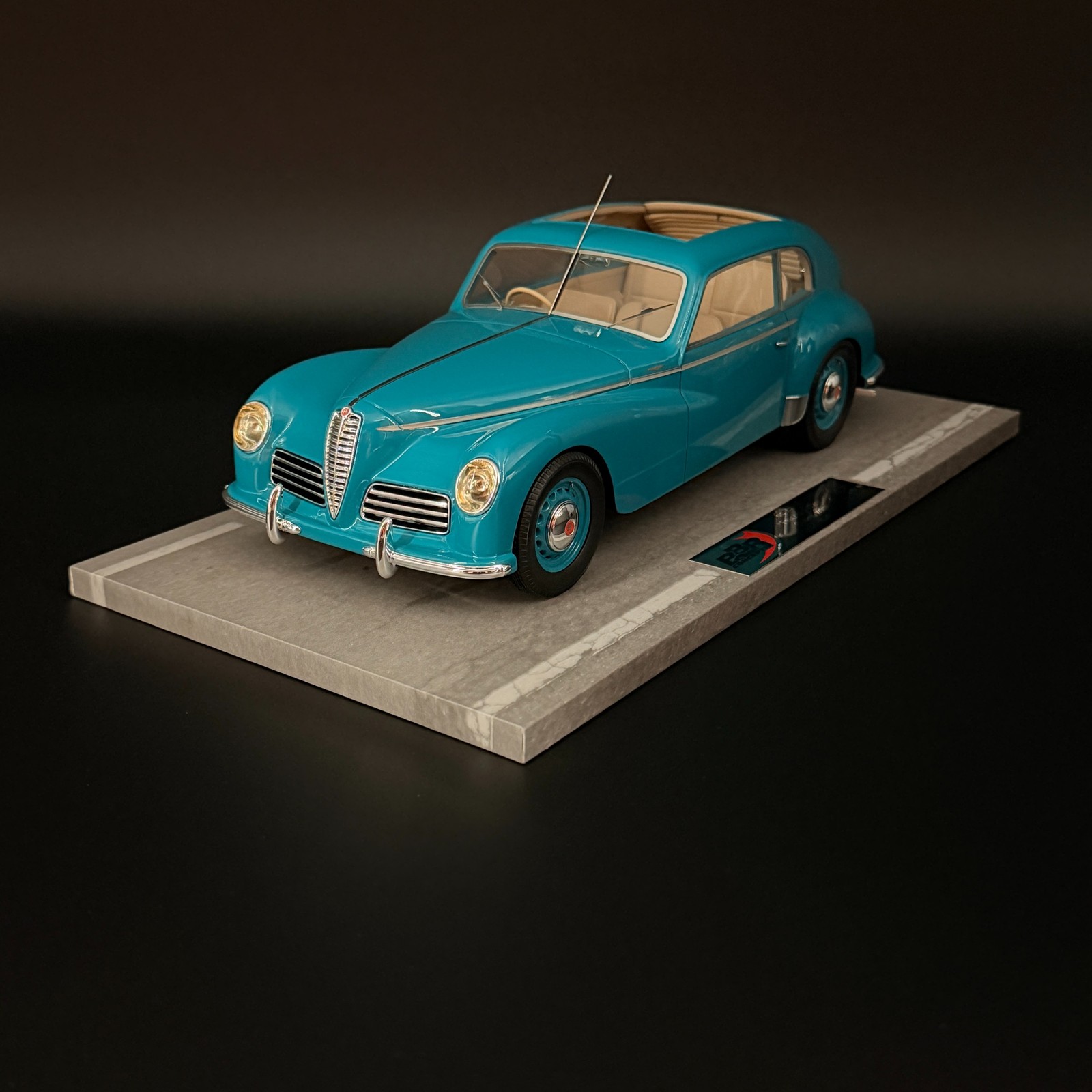 Alfa Romeo Freccia d’Oro 1949 — Light Green,1:18 Limited Edition (24 pcs) by BBR