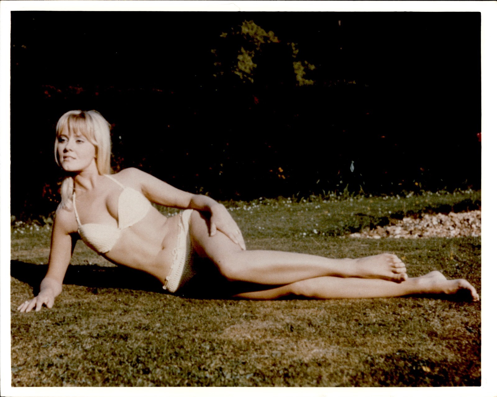 CGE74 Color 2nd Gen Restrik Photo DANISH ACTRESS YUTTE STENSGAARD LINGERIE PINUP