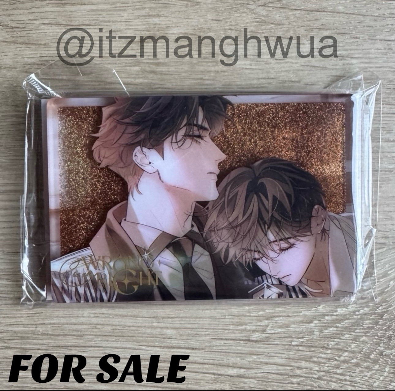 Little Mushroom Twilight Rain Acrylic Quicksand | Lezhin Bomtoon Yaoi BL Manga