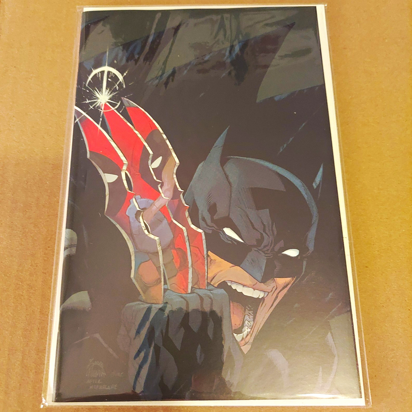 Deadpool/Batman #1 1:25 Ratio Virgin Variant Cover 4th Printing Ryan Stegman