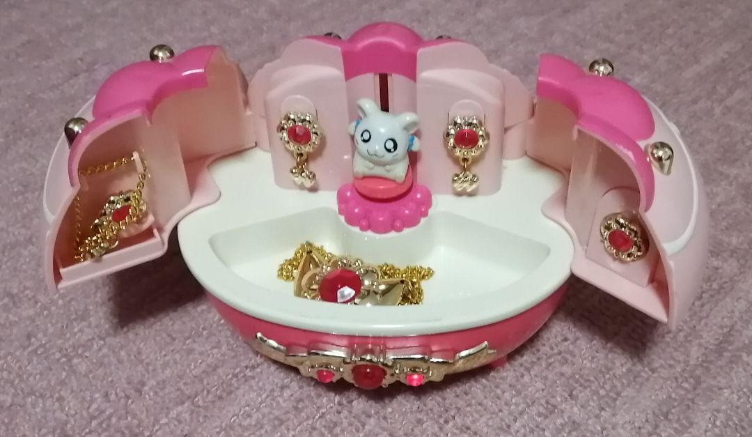 Tottoko Hamtaro Bijou's Miracle Jewelry Box Used vintage