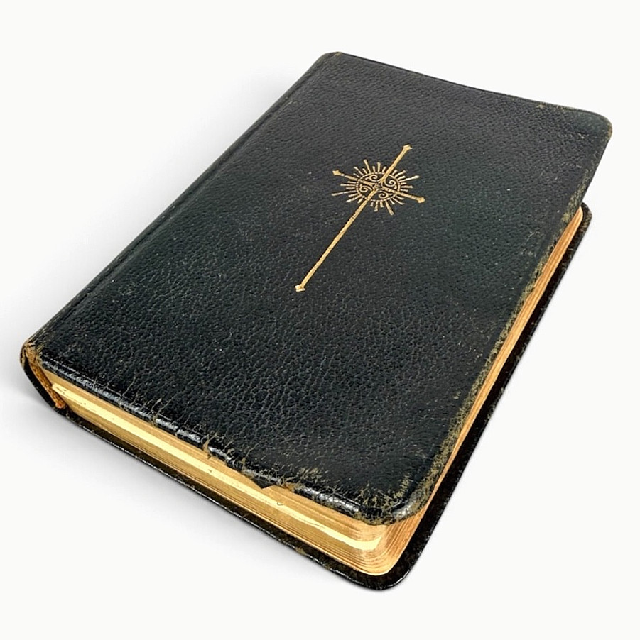 Vintage 1947 Key of Heaven Manual of Prayer Rev Lenen Catholic Prayer Book