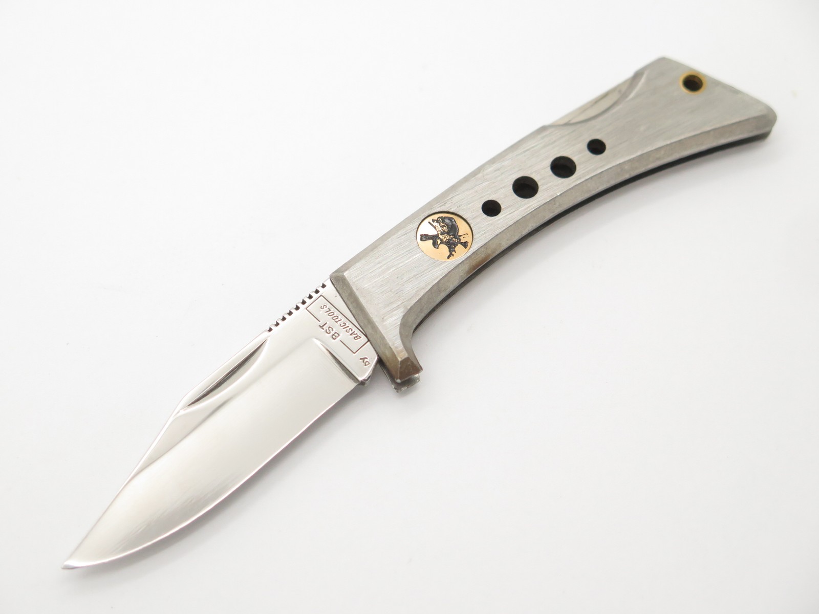 Vintage 80s BST Nakamura Seki Japan Lockback Folding Pocket Knife (Unfinished) Vintage 80s BST Nakamura Seki Japan Lockback Folding Pocket Knife (Unfinished)