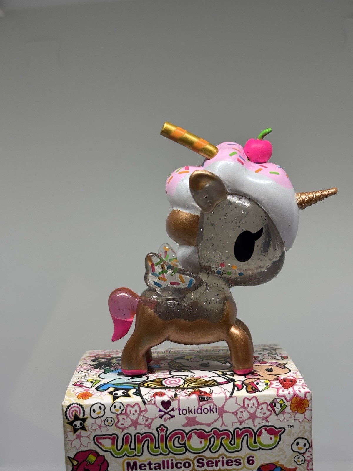 tokidoki Unicorno Metallico Series 6: Sundae Vinyl Figure, NWB