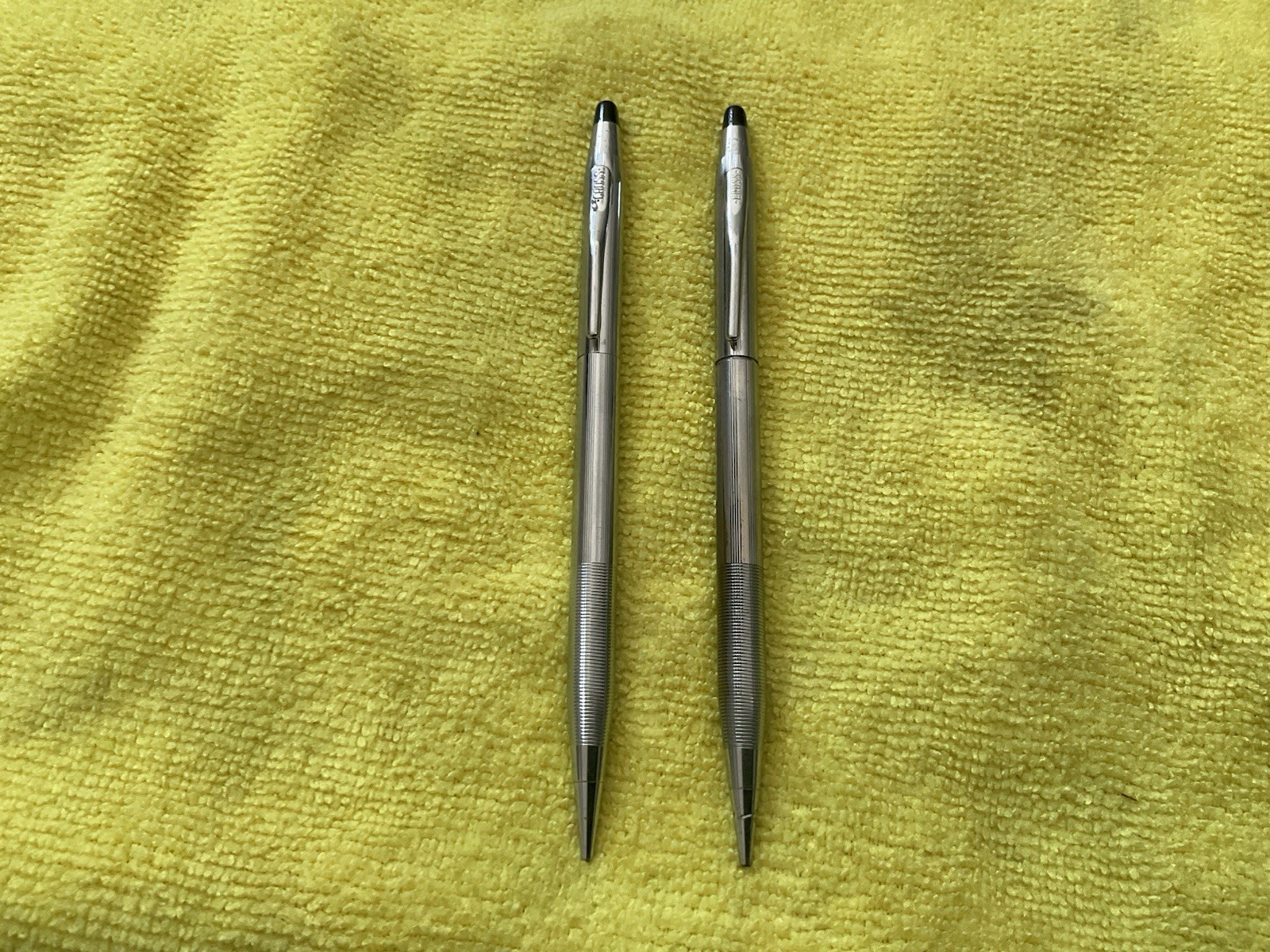 LOT OF 2 VINTAGE CROSS MECHANICAL PENCILS 