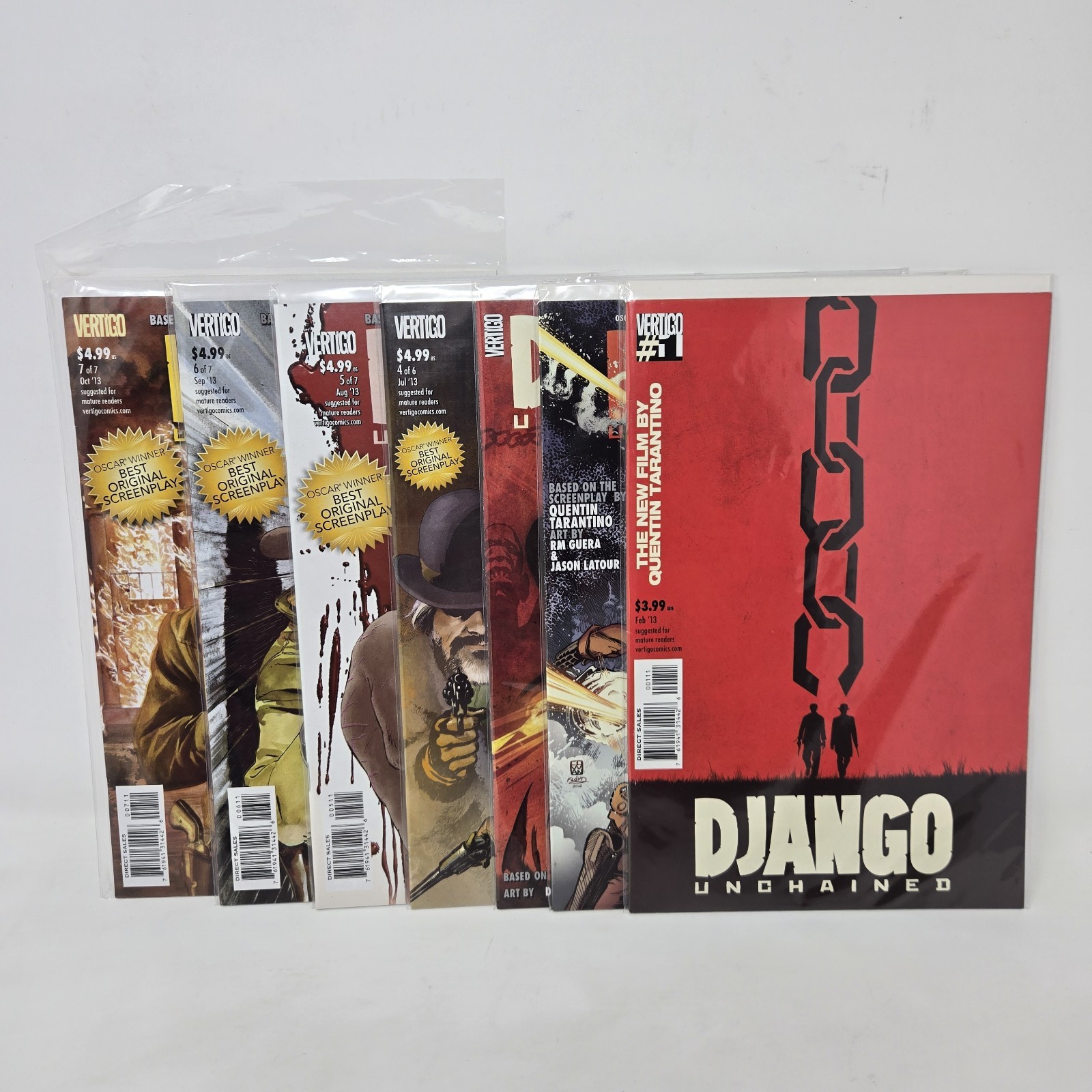 Django Unchained #1-7 (Vertigo, 2012) VF/NM