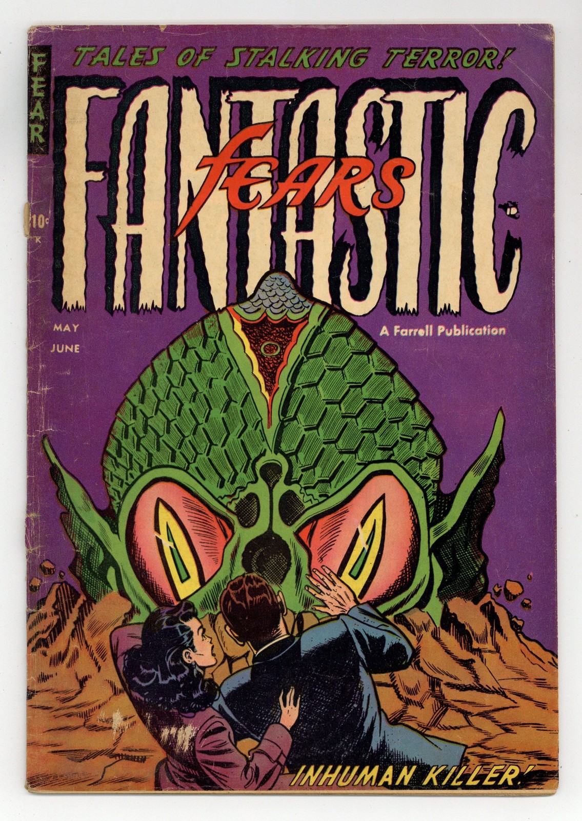 Fantastic Fears #7 GD+ 2.5 1954