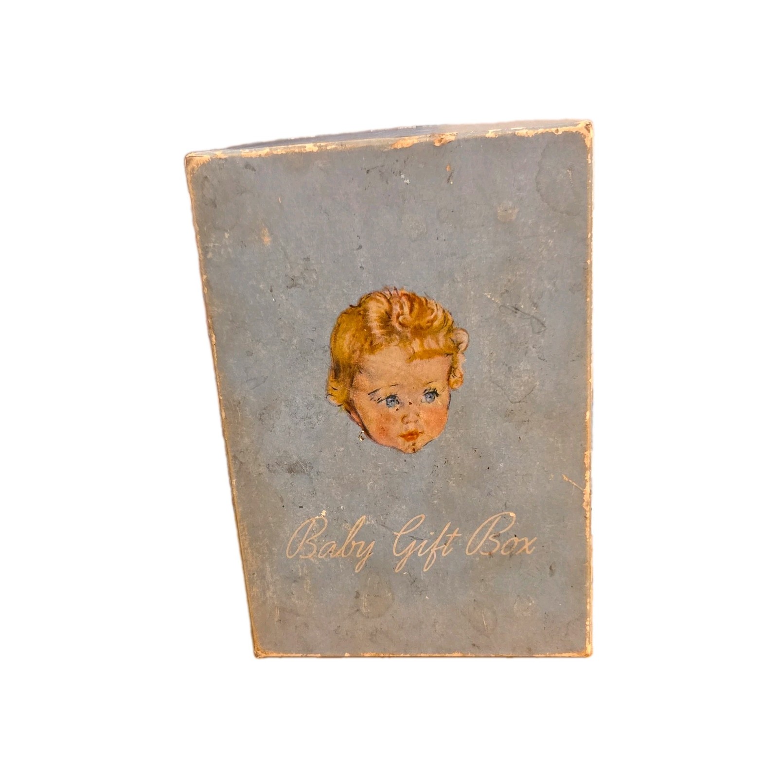 Vintage Carter's Baby Gift Box Maud Tousey Fangel Illustration 1940s MCM