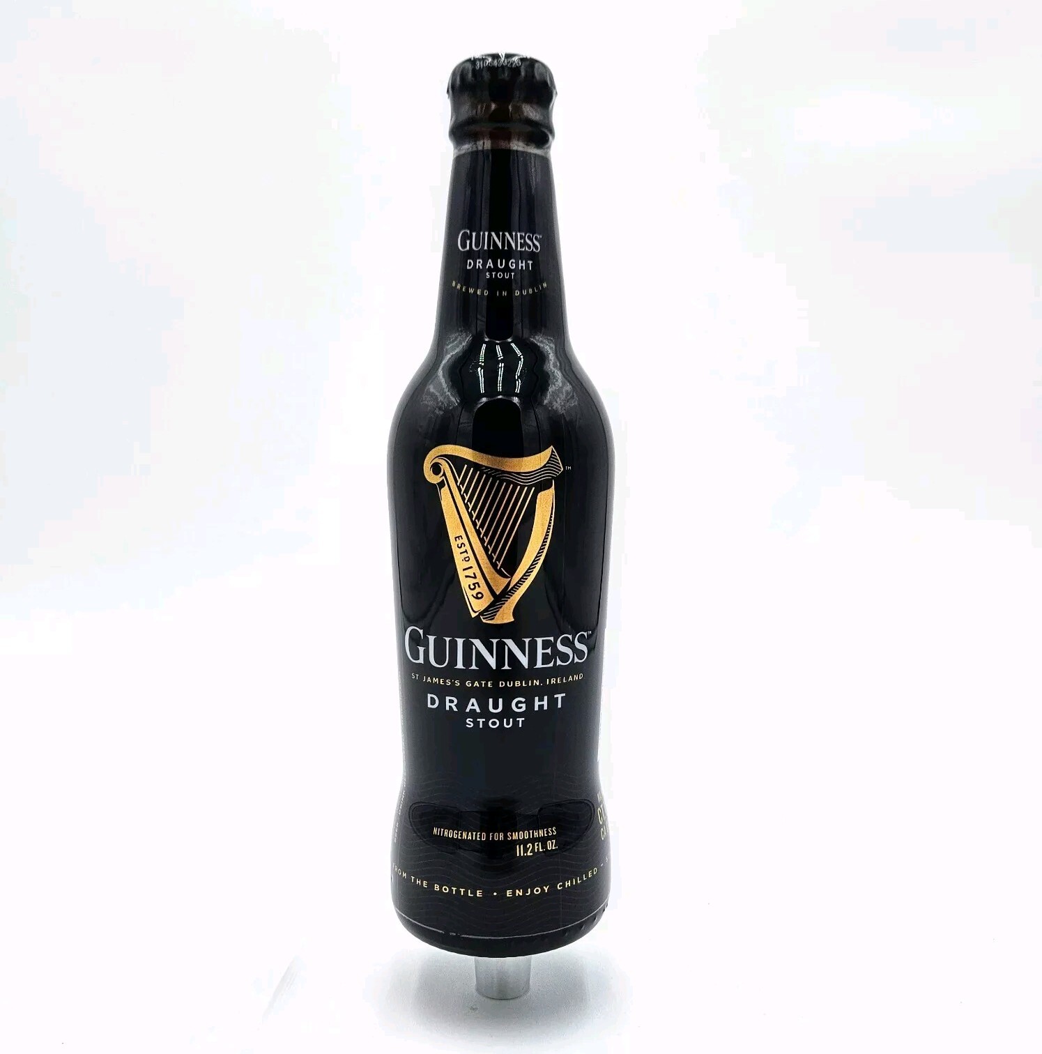 Guinness Beer bottle tap handle. Kegerator Wedding Mancave Gift Bar Draft Marker