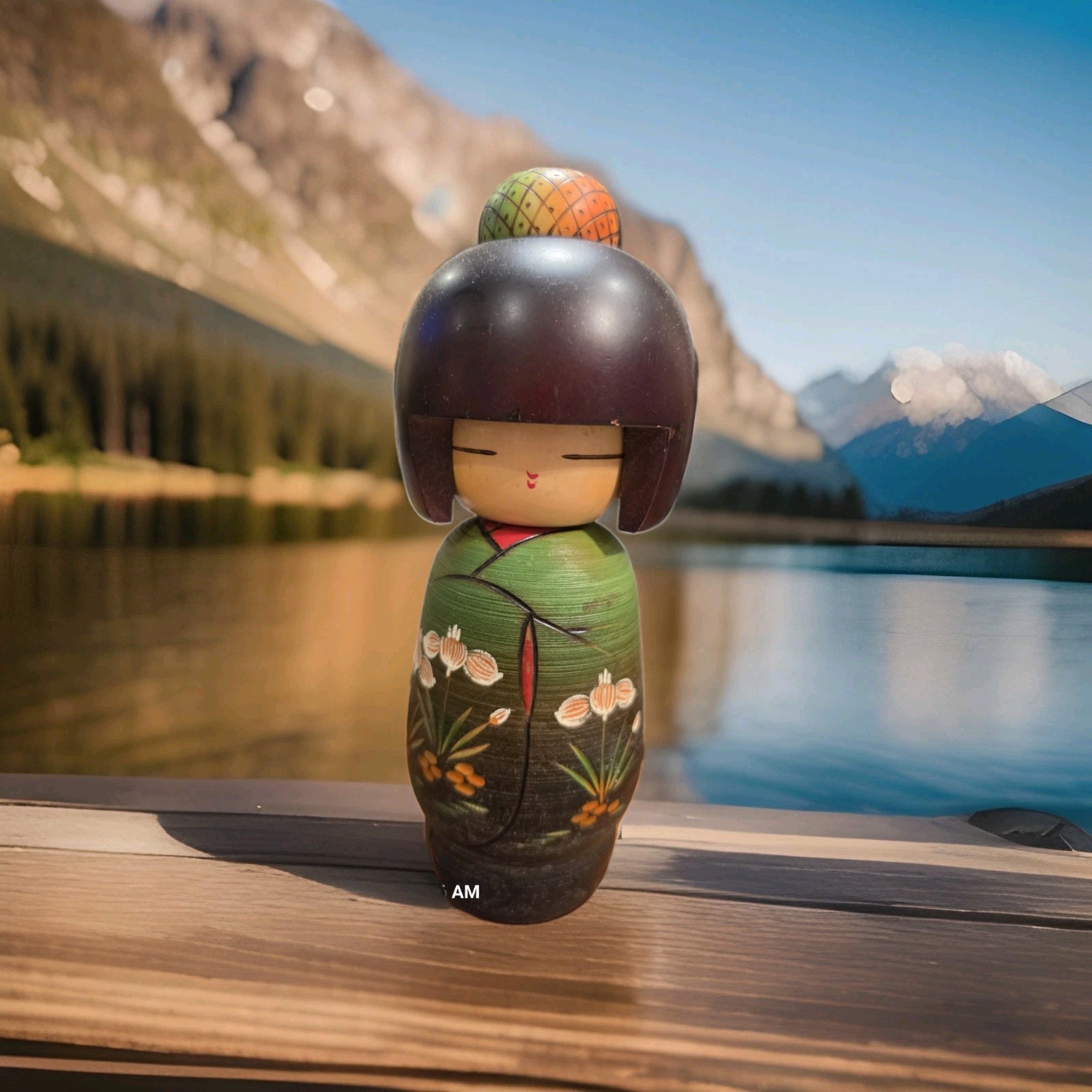 ​Vintage Japanese Creative Kokeshi Doll 9.5\