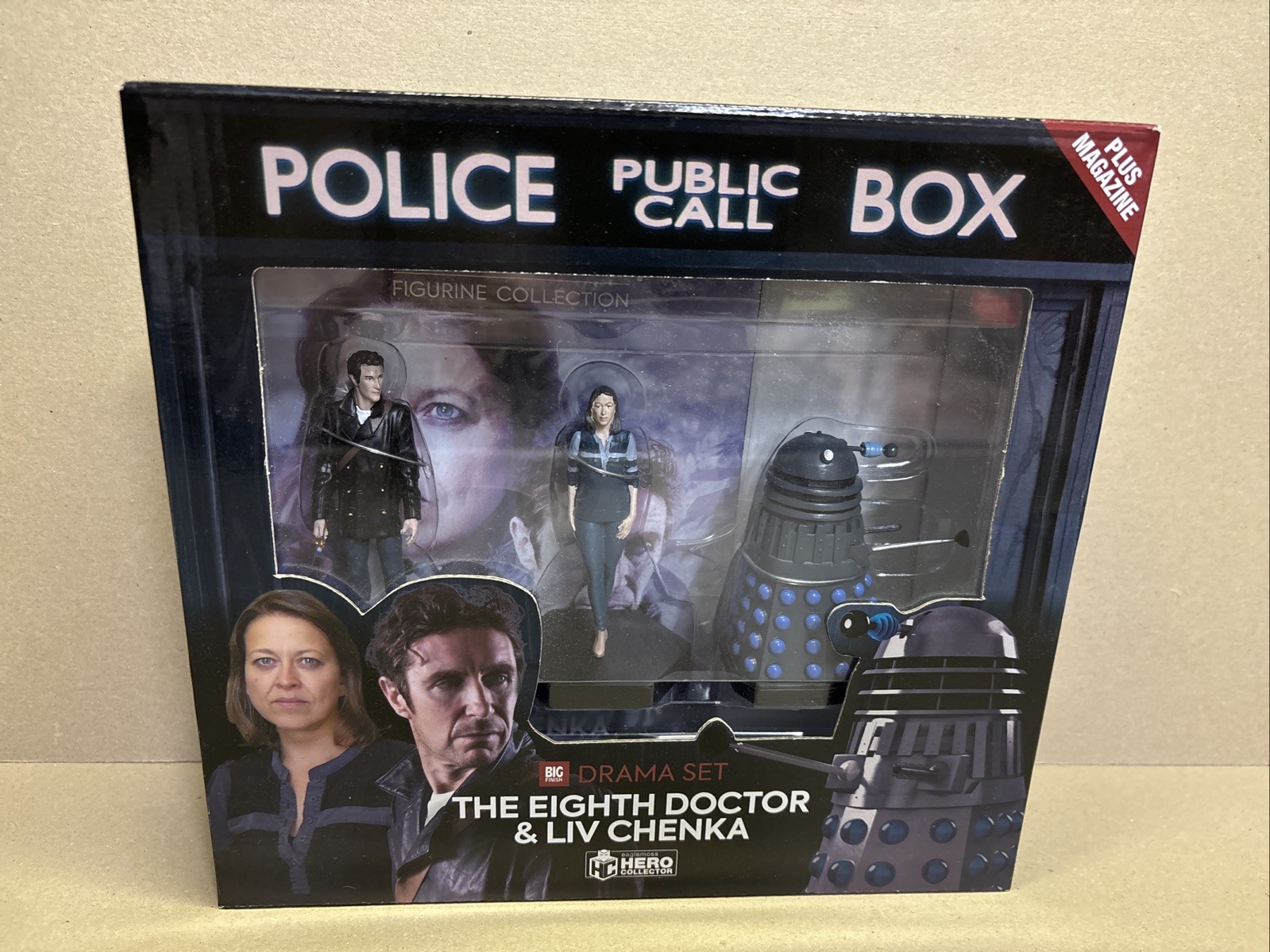 Doctor Who: Eighth Doctor & Liv Chenka W/ The Daleks Figurine Collection