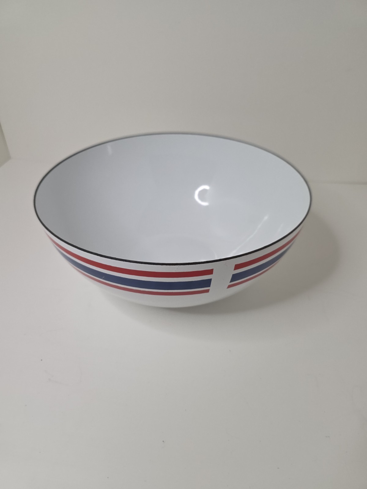 Vintage Club Celebration Cathrineholm Blue Red Stripe 9.5\