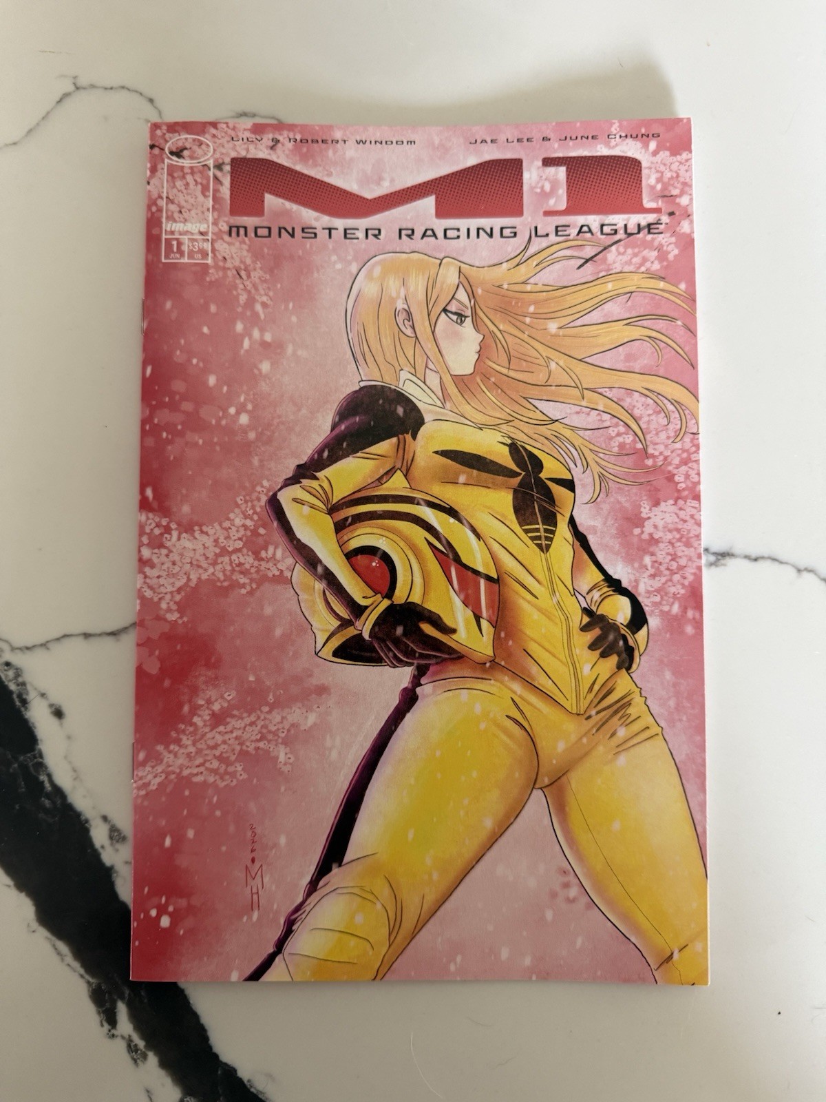 M1 Monster Racing League #1 Michael Hinson Cover Ltd 500