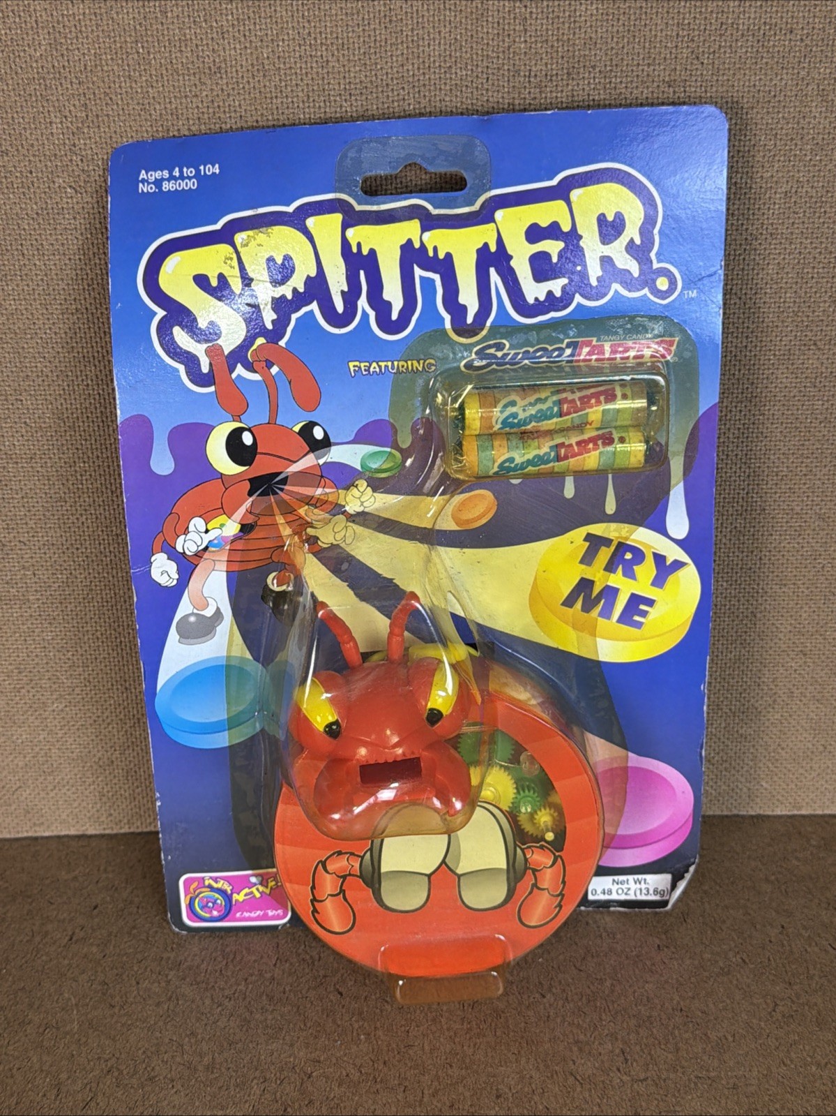 VTG 1998 Sweet Tarts SPITTER Ant NEW NOS NIP Expired Collectible Toy 90’s Kid