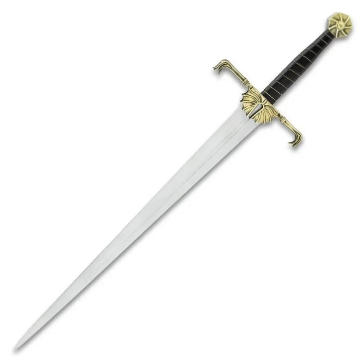 Aegon Daemon Targaryen Dragon Sword Antiqued Brass Guard Fantasy Collectible USA