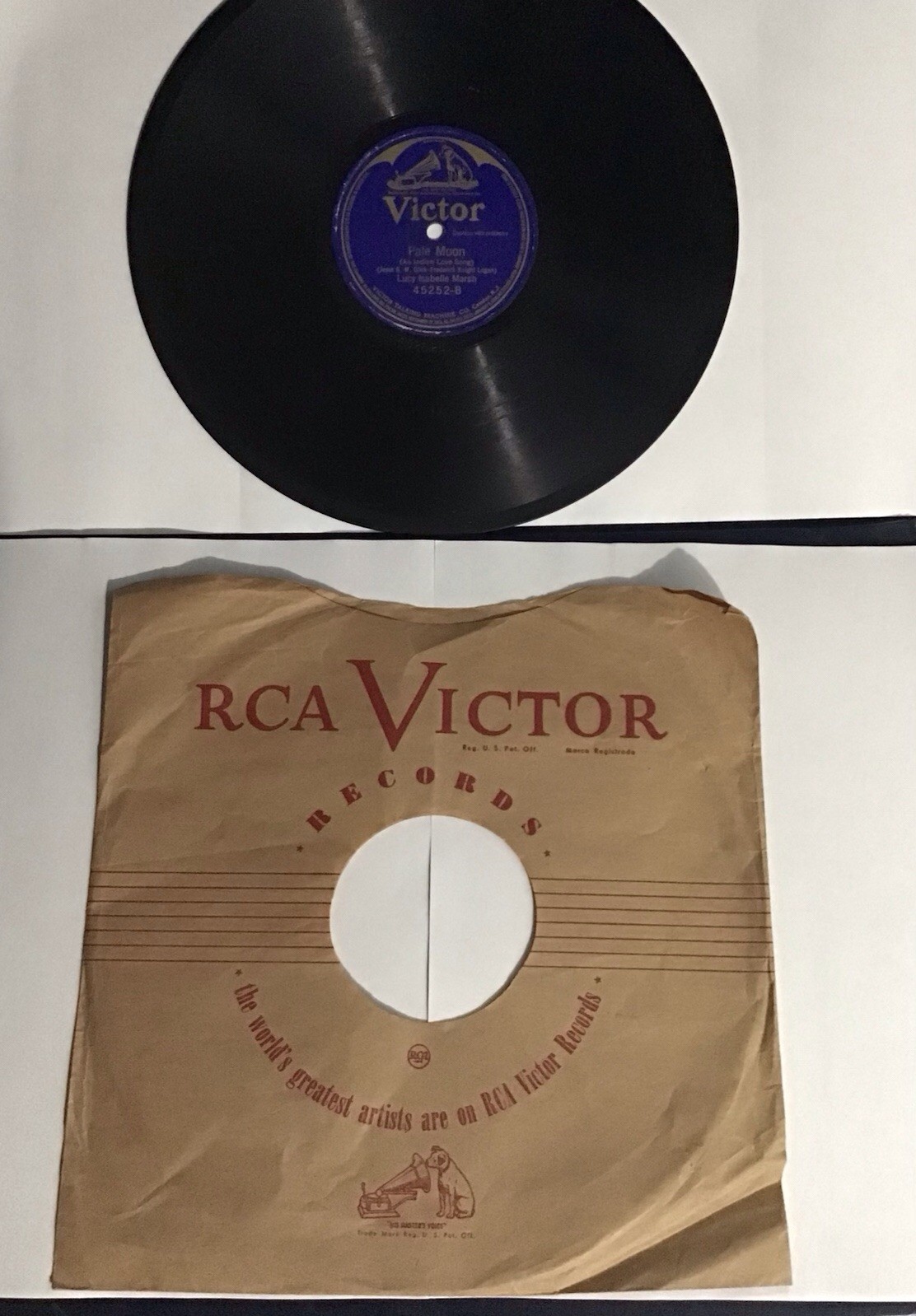Victor Record circa 1908 (see pictures  for details)