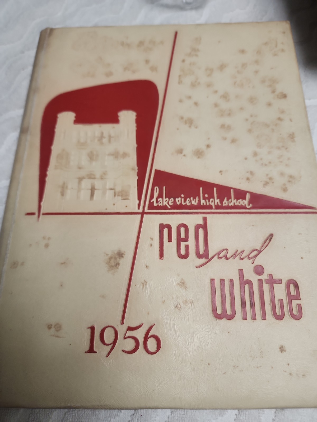 1956 Lake View High School Chicago IL Yearbook Signed Autograph Memory Book