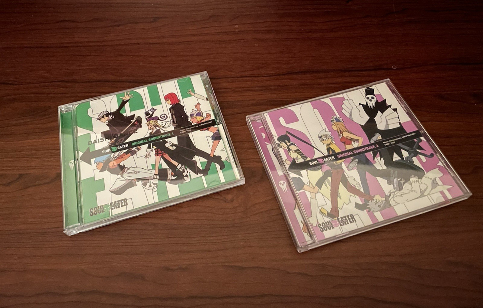 Soul Eater - Anime Soundtrack 1 & 2 Complete Set Taku Iwasaki Read Description