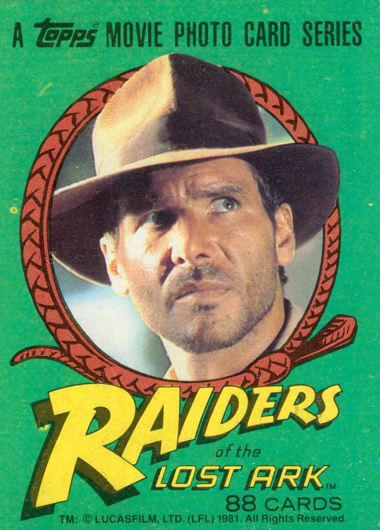 1981 TOPPS RAIDERS OF THE LOST ARK TRADING CARDS YOU PICK #'s 1-88 (item #E96)