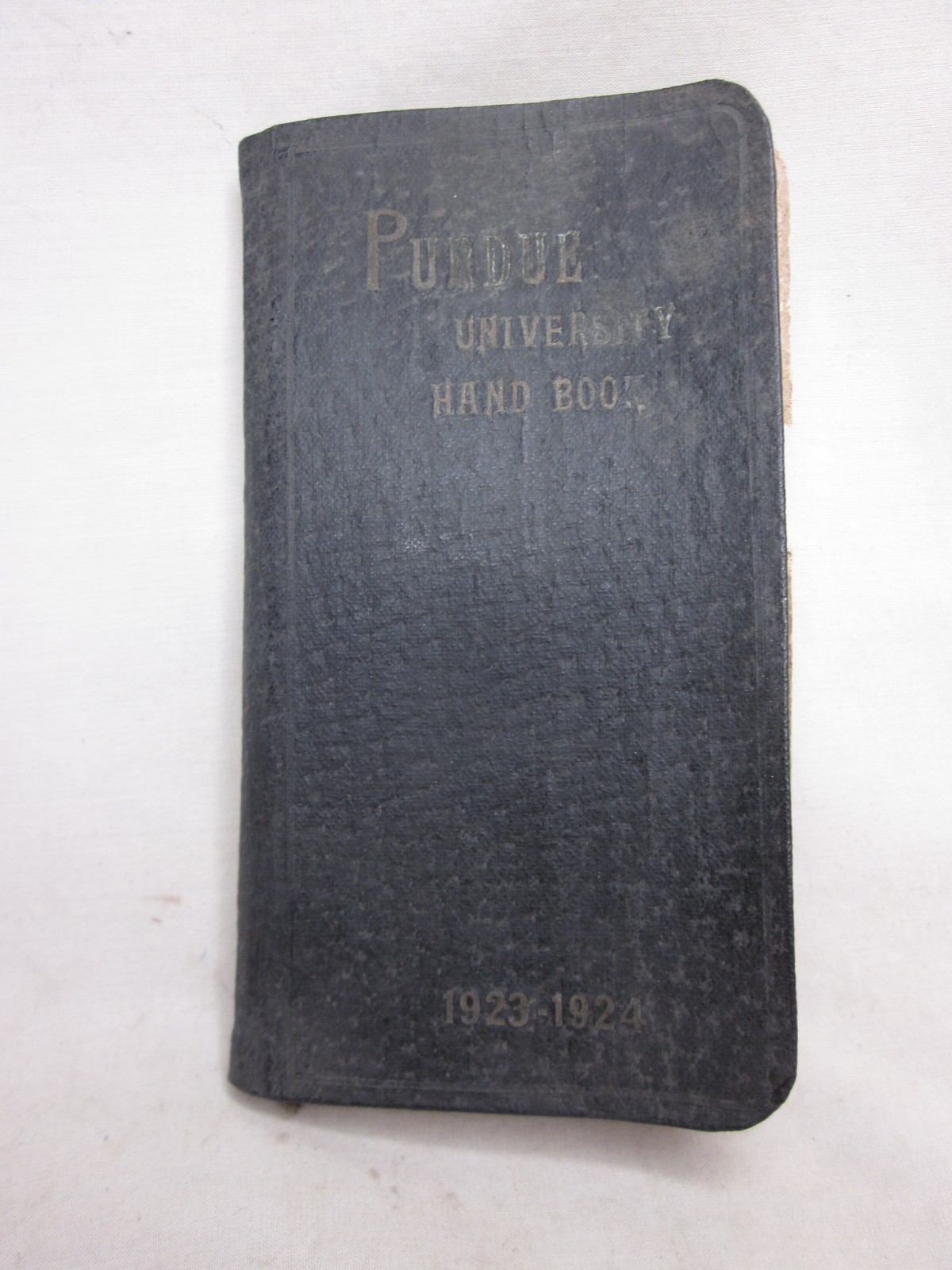 rare antique PURDUE UNIVERSITY HAND BOOK handbook 1923 1924 manual booklet