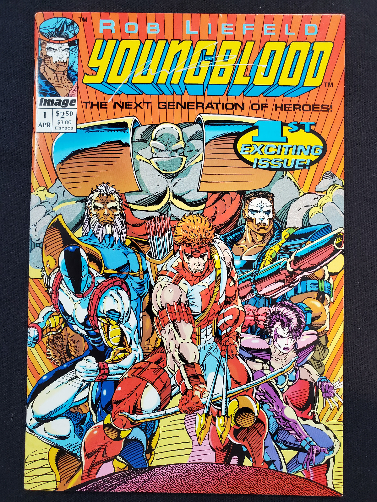 Youngblood #1 and #4 Autographed by Rob Liefeld