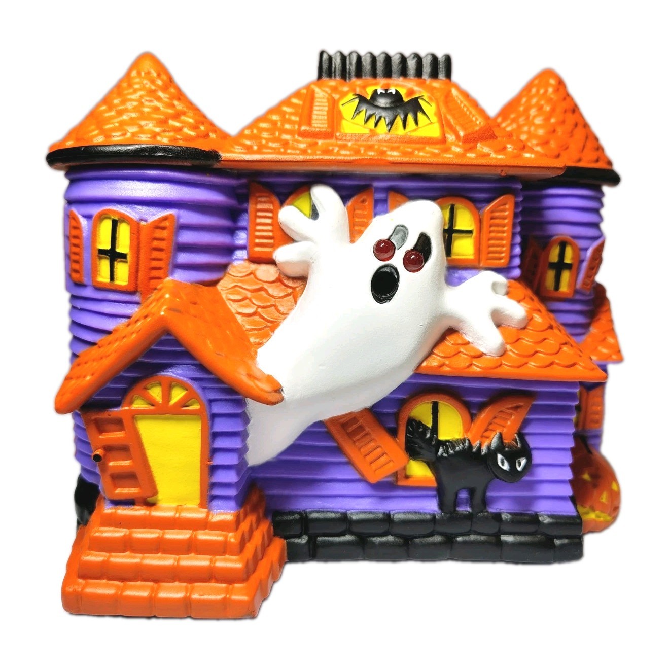 VINTAGE Avon Halloween Boo Drop Inn Howling House Blinking Eyes & Eerie Sound
