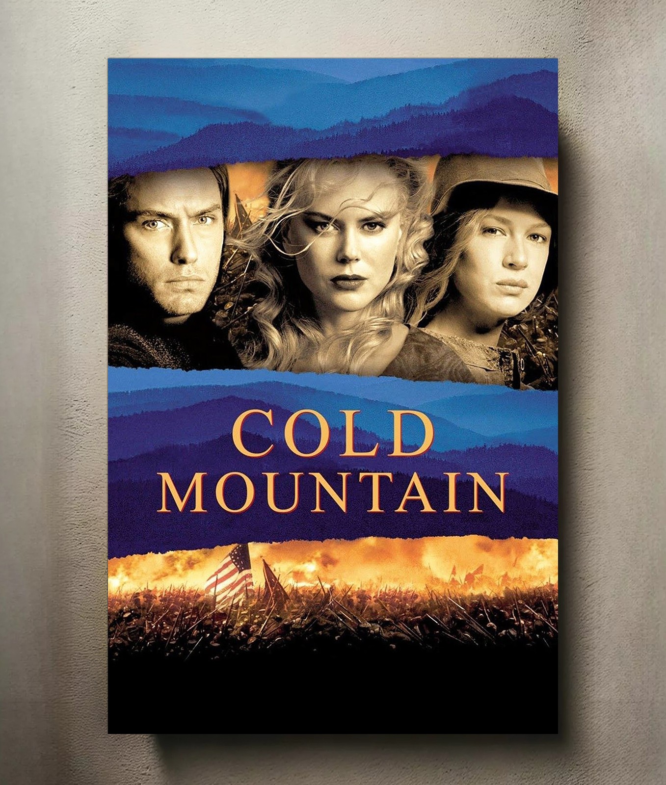 Cold Mountain 8x12 Metal Movie Poster Sign