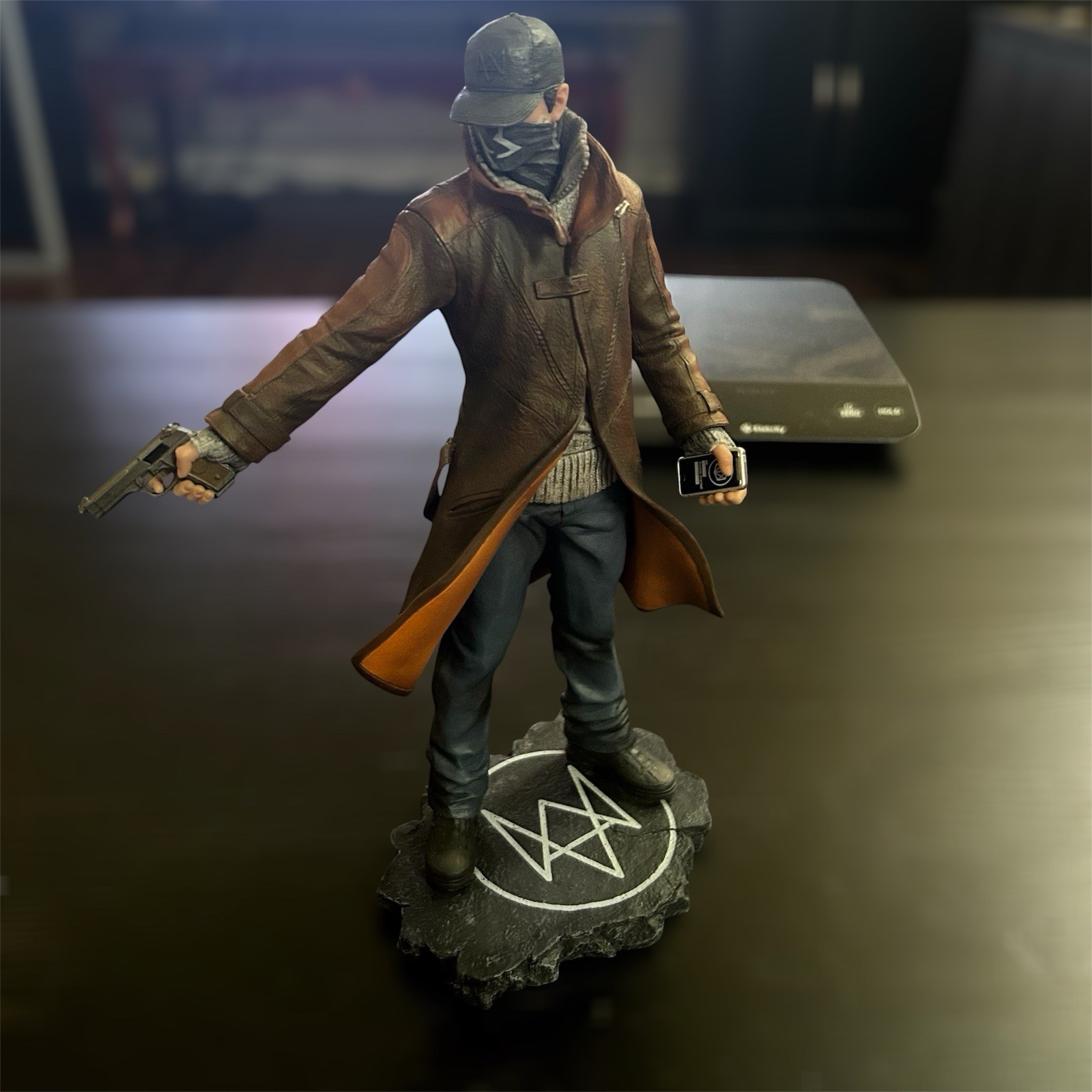 Watch Dogs Aiden Pearce Collector\'s Edition Statue 9\