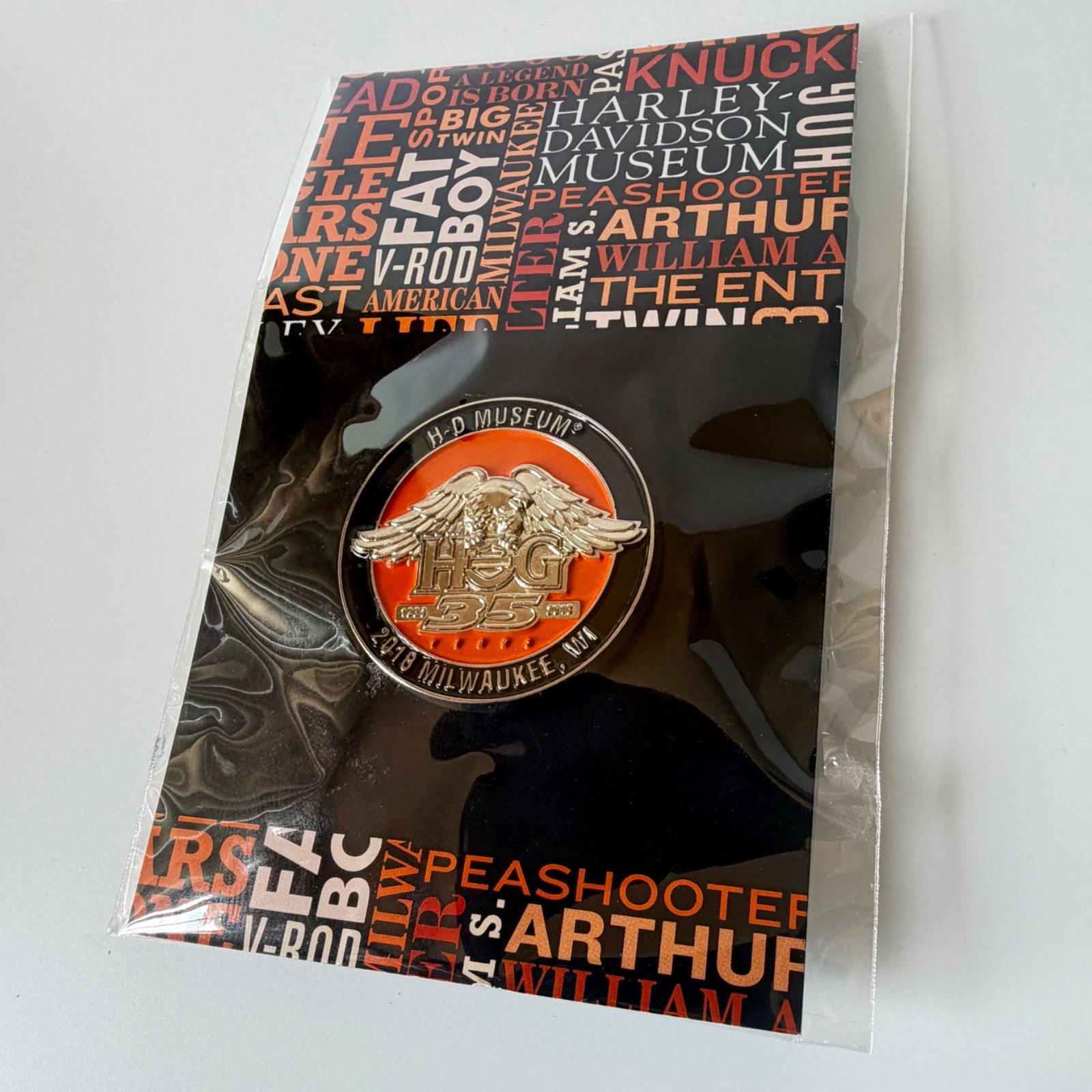 Harley Davidson Museum HOG Pin 2018 - new in package