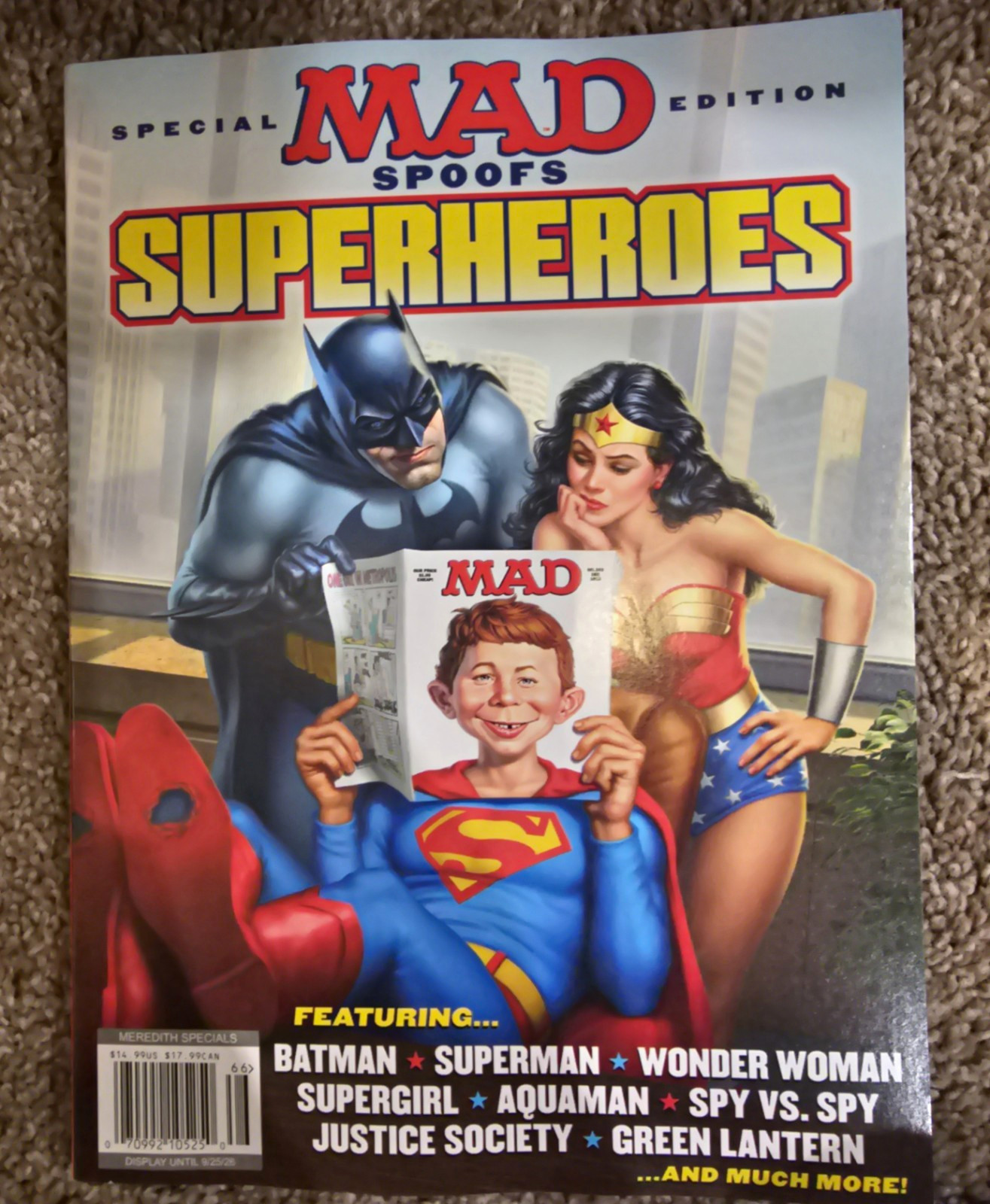 MAD Spoofs Special Edition Magazine - Superhero Comics Special Issue 6 (English)