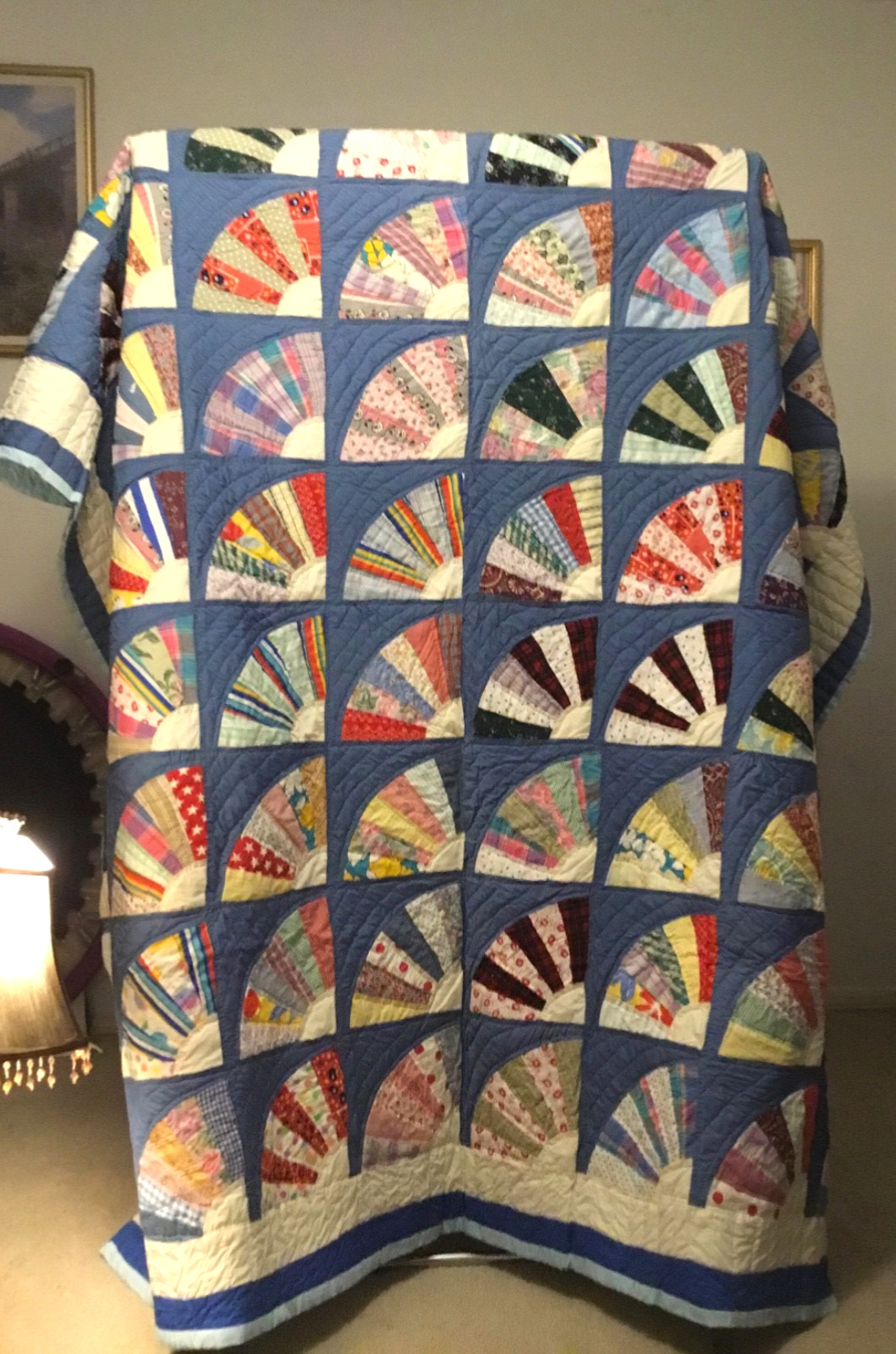 Vintage Handmade Patchwork Quilt