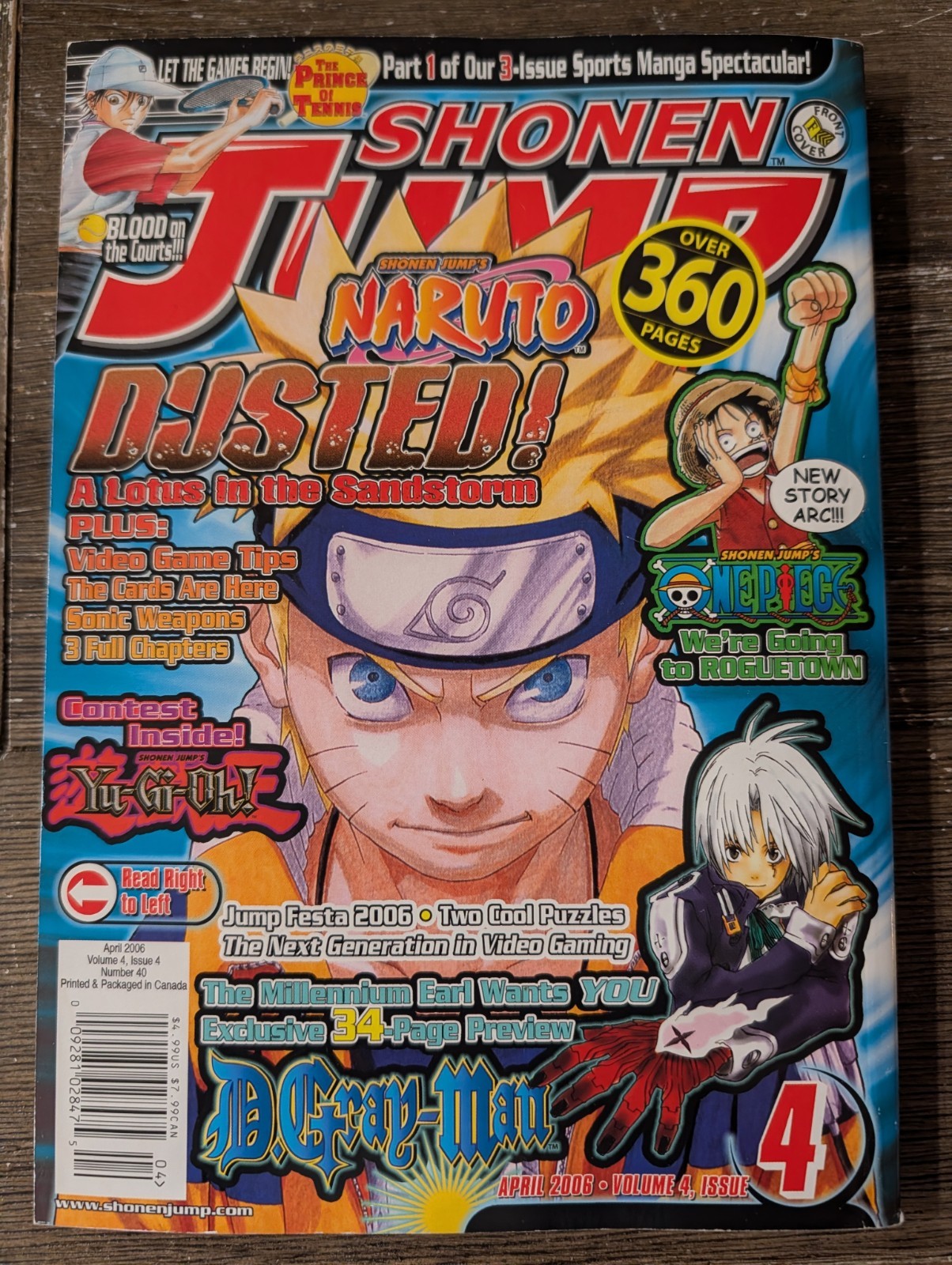 Shonen Jump (April 2006) (No Card) MANGA