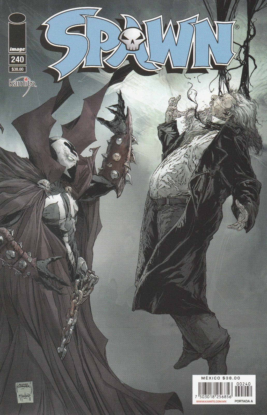 Image Mexico SPAWN #240 Todd McFarlane & Szymon Kudranski COLOR Variant