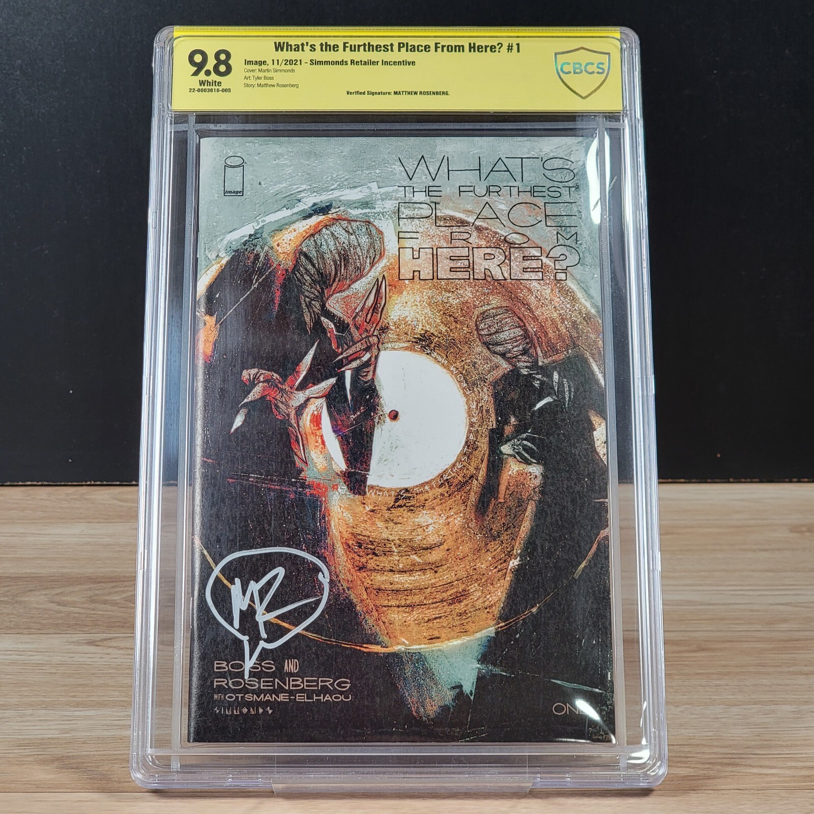Whats The Furthest Place From Here 1 1:25 Signed Rosenberg Image CBCS 9.8 NM