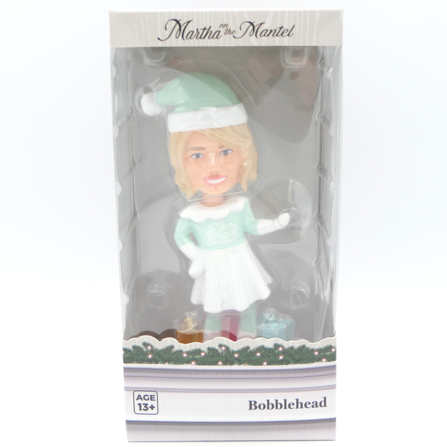Martha On The Mantel Martha Stewart Holiday Bobblehead 7\
