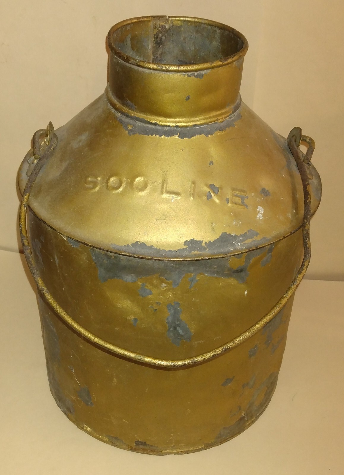 Antique Soo Line Railroad Water Can