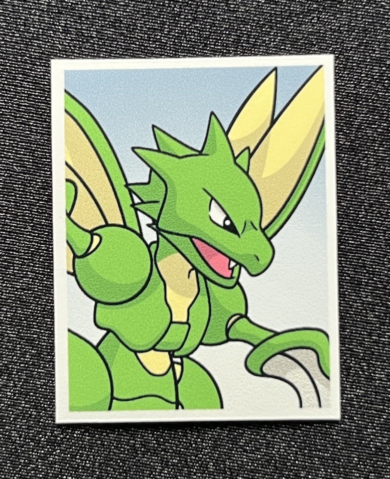 [Korea Exclusive] Scyther Pokemon Mini Passport ID Photo Sticker Collection 3