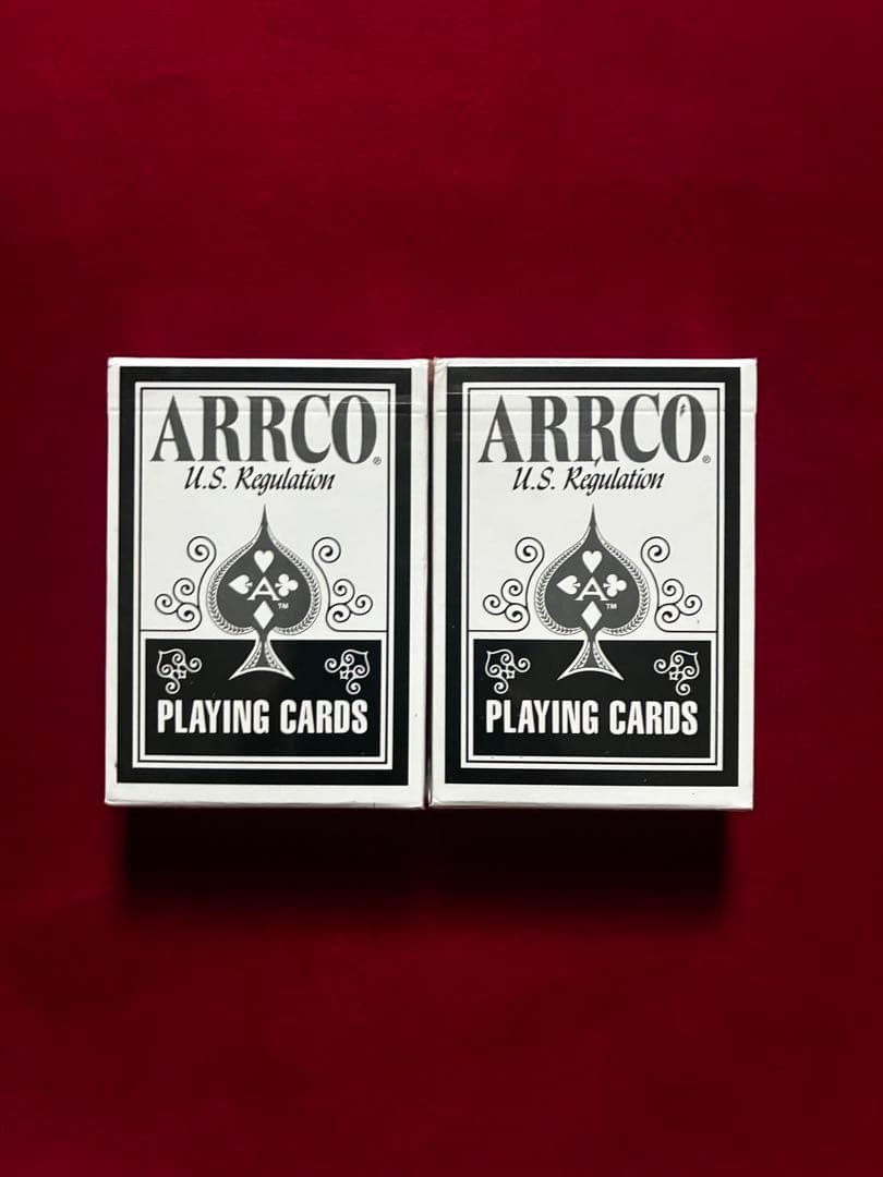 2 Packs ARRCO US Regulation Playing Cards