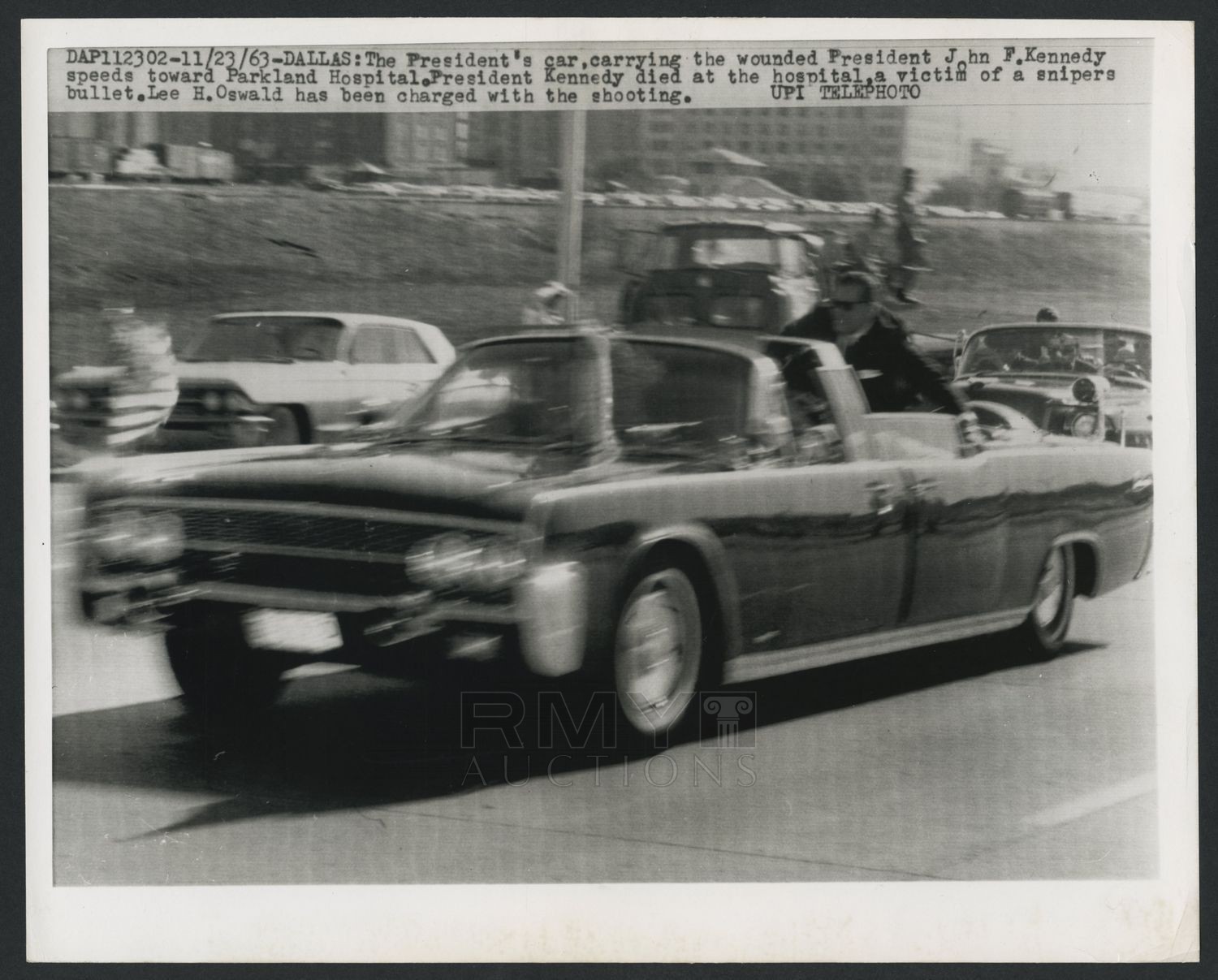 1963 John F. Kennedy Assassination, \