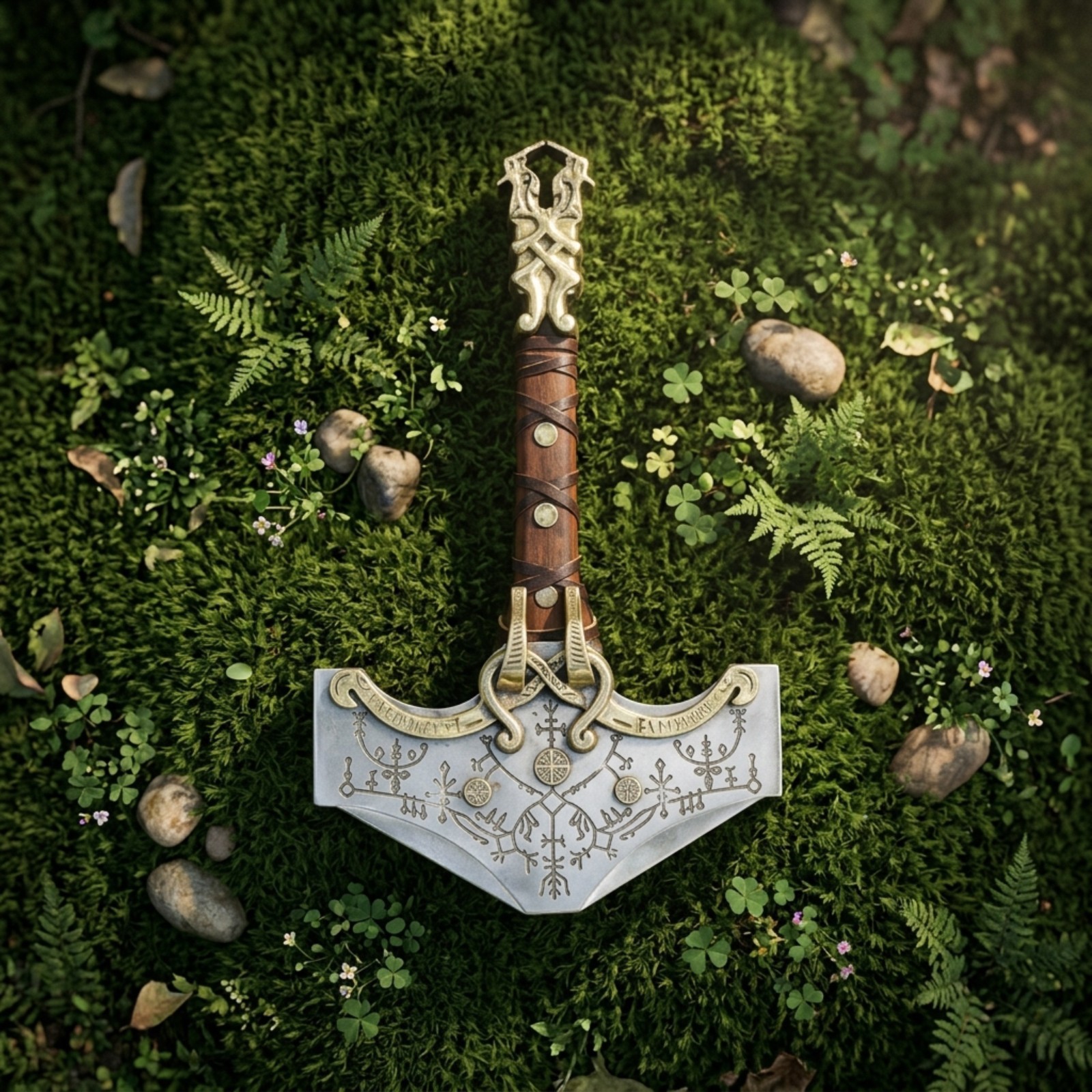 Thor Mjolnir Hammer Avengers Version, Handmade Stainless Steel Replica, Cosplay