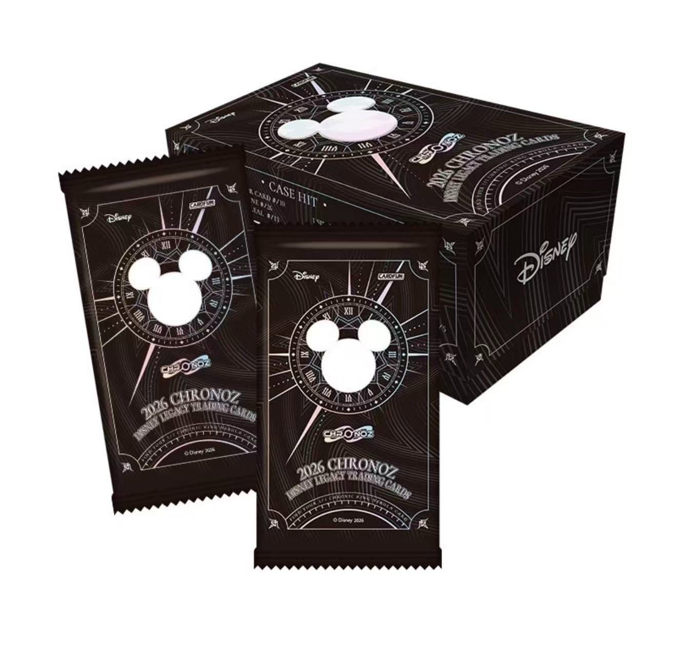 In Stock 2026 ChronoZ Disney Legacy Trading Cards Sealed Box 10 packs Card fun