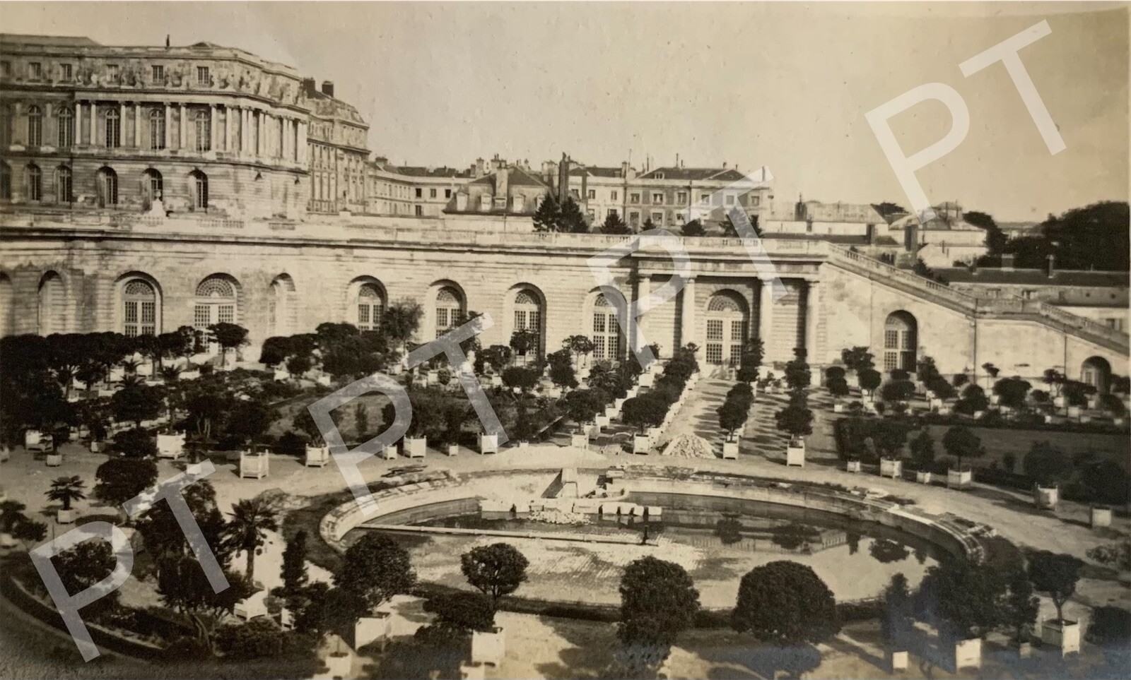 1920s PHOTO - Versailles - France Original Snapshot - Scenic