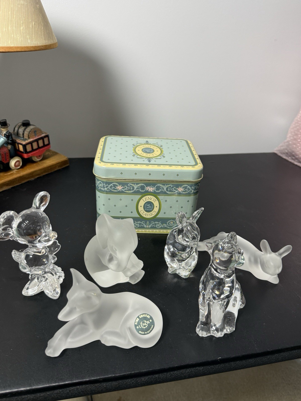 Vintage Lenox Crystal Classics Figurines Lot – 5 Pieces – Made in Germany