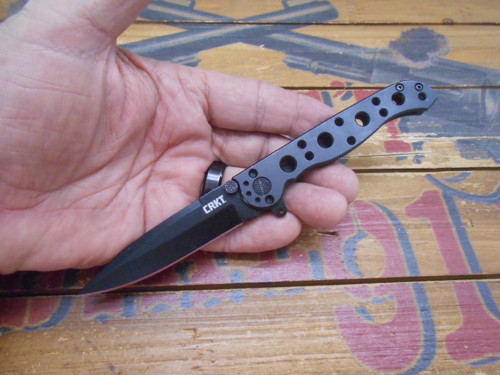 CRKT M16-01KS Pocket Knife Frame Lock Plain Edge Blade