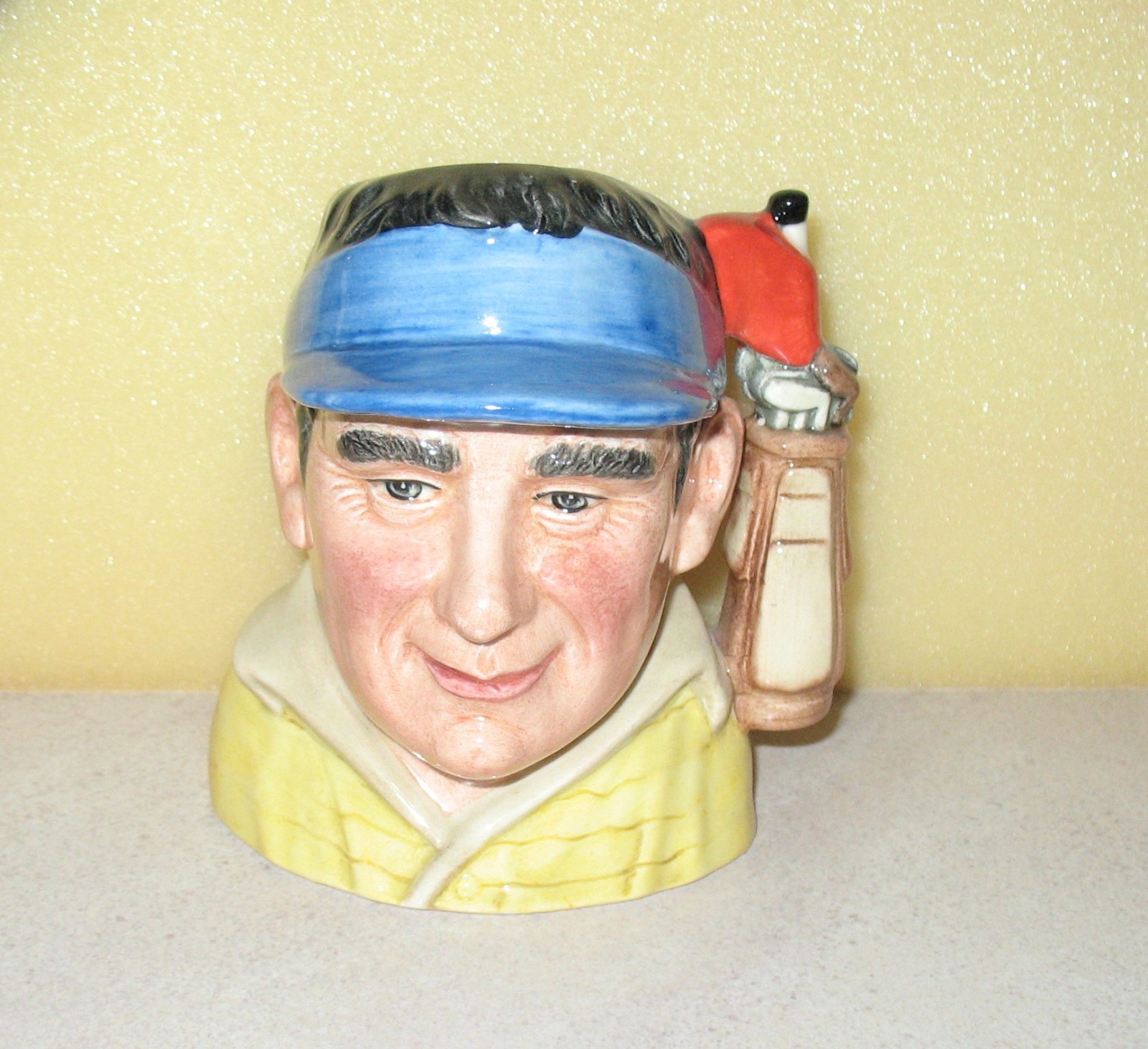 Royal Doulton Character Jug The Golfer  D 7064 Mid Size